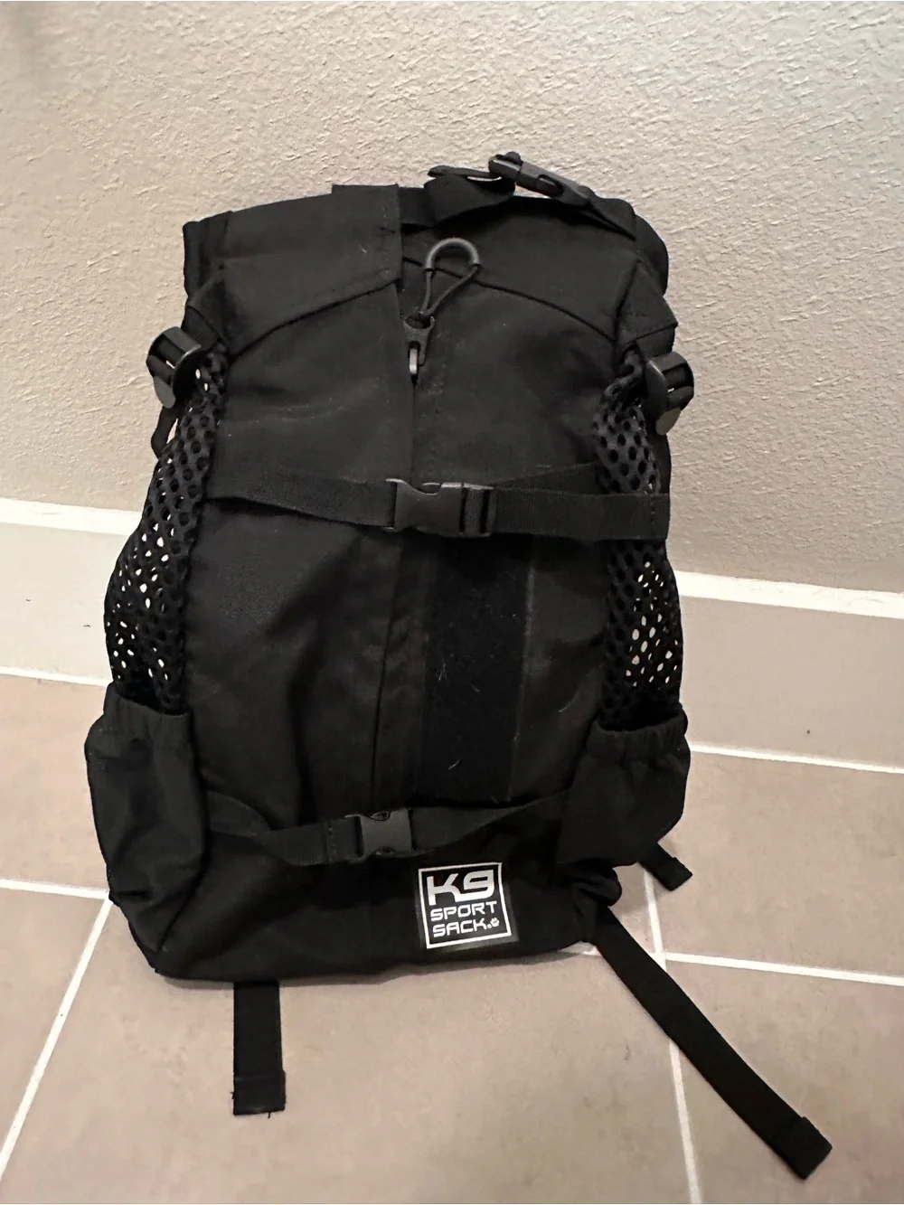 K9 Sport Sack Black Dog Carrier Backpack